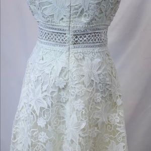 Chi Chi London Crochet  Midi Florrie Dress